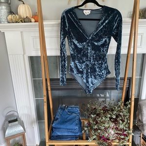 Velvet Body Suit